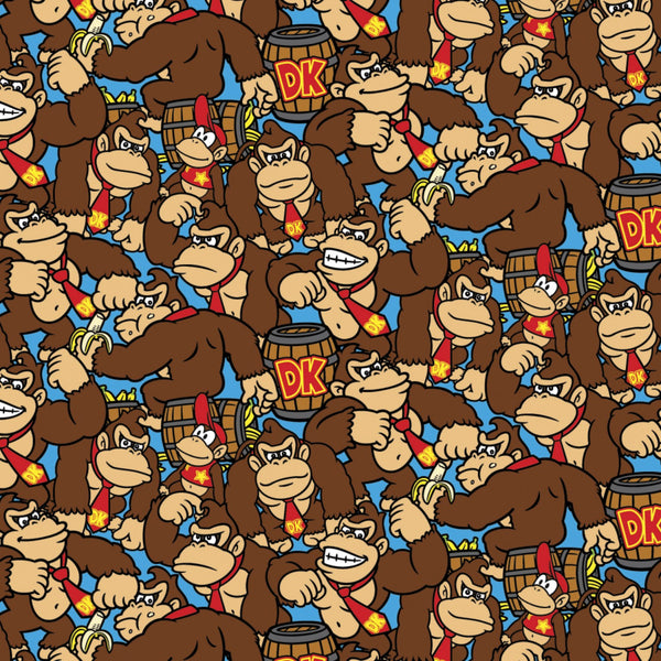 Marvel Kong Allover Fabric by the yard