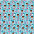 Disney Doc McStuffin We Care Fabric by the yard
