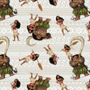 Disney Princess Moana and Friends Fabric by the yard