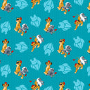 Disney Lion Guard Friend Forever Fabric by the yard