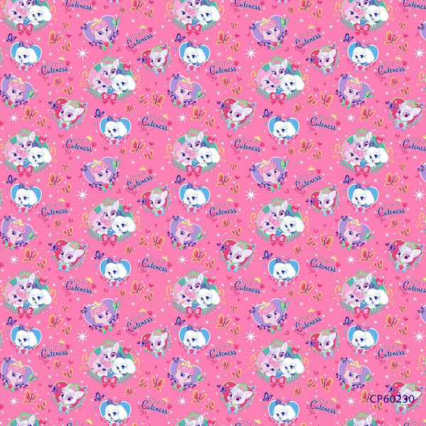 Disney Cat Royal Cuteness Fabric by the yard