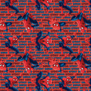 Marvel Spider Man Spidey Sense Fabric by the yard
