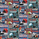 Sports Balls Fabric by the yard