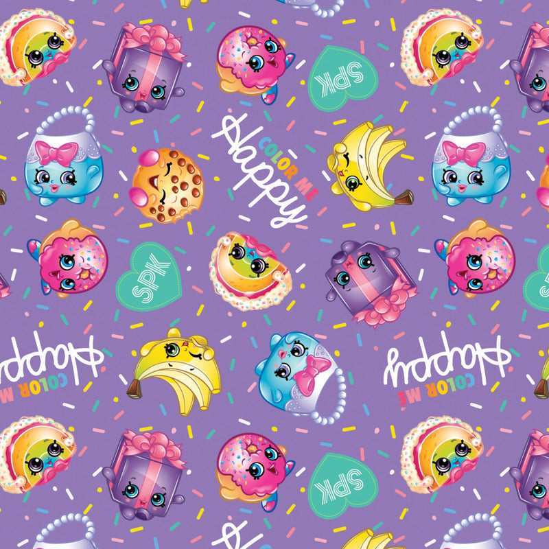 Shopkins Color Me Happy Fabric by the yard