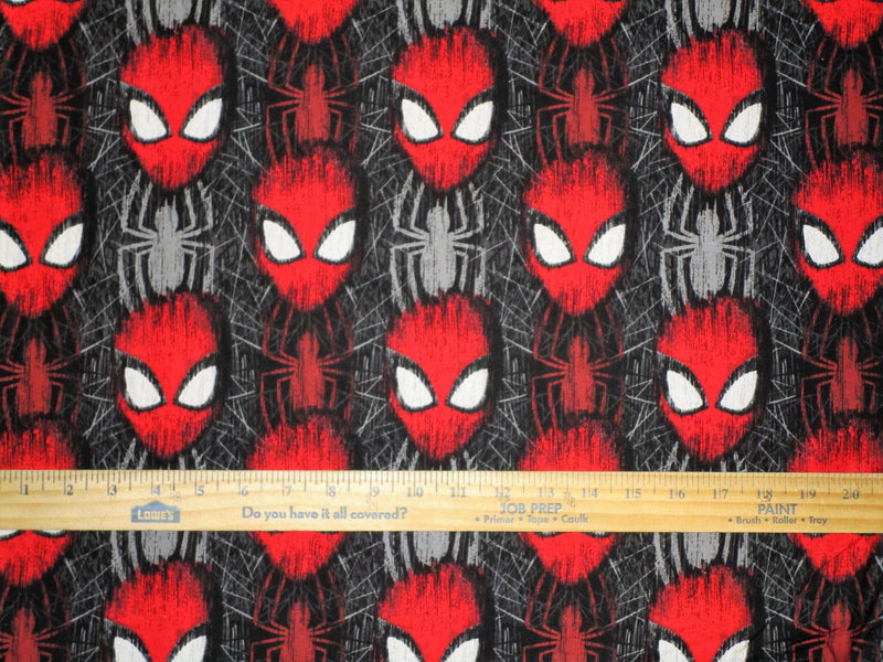 Marvel Spiderman Web Fabric by the yard