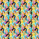 Disney Multi Princess Packed Fabric by the yard