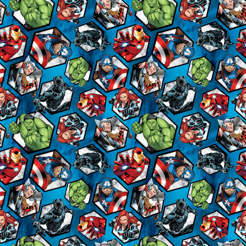 Marvel Avengers Assemble Fabric by the yard
