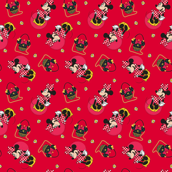 Disney Minnie Mouse Purses Fabric by the yard