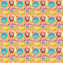 Shopkins Fruit Vibes Fabric by the yard