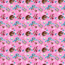 Shoppies Heart Toss Fabric by the yard