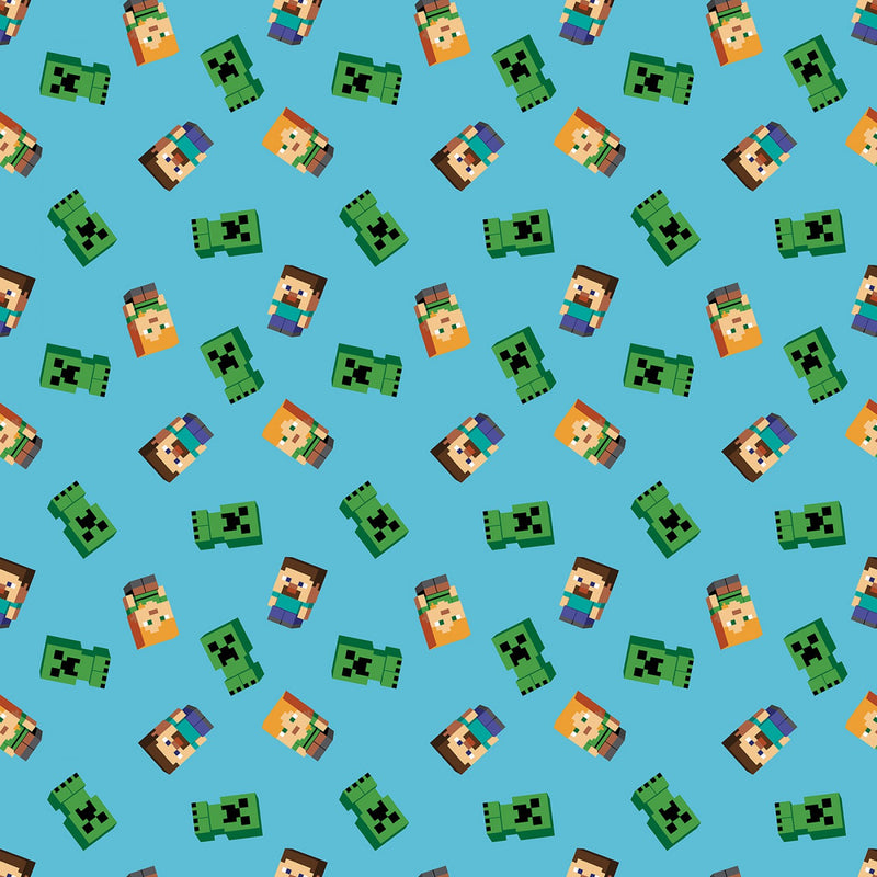 Minecraft Friends Fabric by the yard