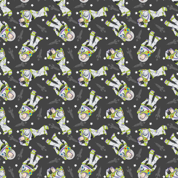 Disney Toy Story Buzz Toss Fabric by the yard