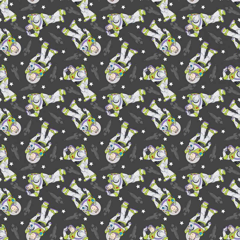 Disney Toy Story Buzz Toss Fabric by the yard