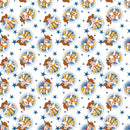 Disney Toy Story Woody Toss Fabric by the yard