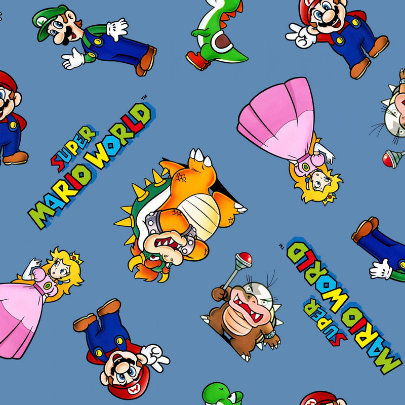 Nintendo Super Mario and Friends Fabric by the yard