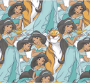Disney Aladdin Princess Jasmine Packed Fabric by the yard