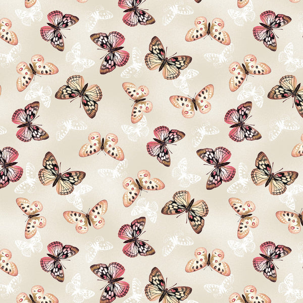 Tivoli Garden Butterfly Butterflies Fabric by the yard