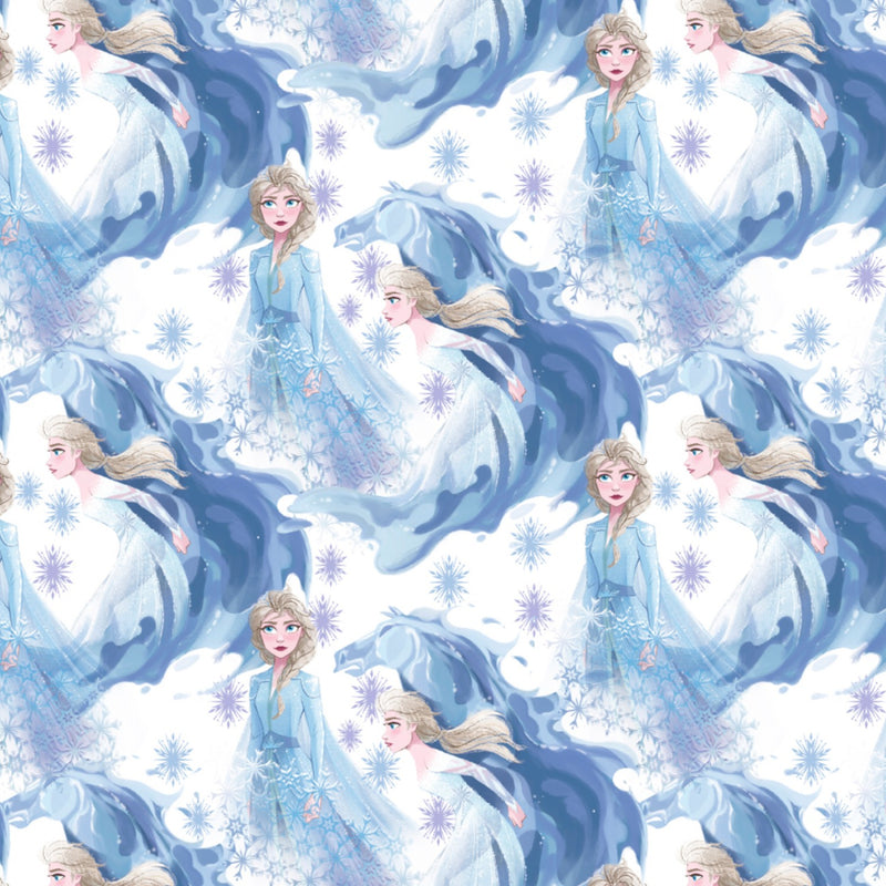 Disney Frozen Elsa in Her Element Fabric by the yard