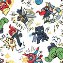 Marvel Avengers Kapow Fabric by the yard