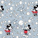Disney Mickey and Minnie Mouse Bubbles Fabric by the yard