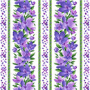 Catalina Ultra Violet Floral Lilac Fabric by the yard