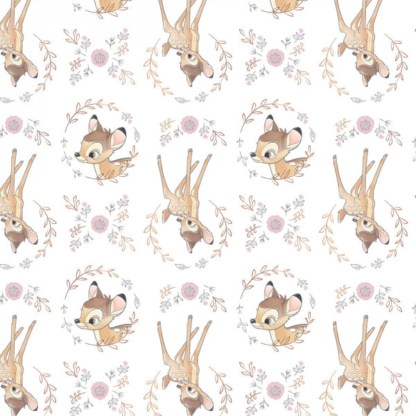 Disney Sentimental Sweet Bambi Thumper Fabric by the yard