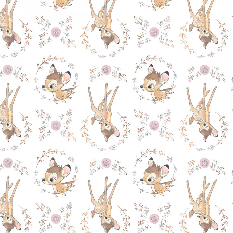 Disney Sentimental Sweet Bambi Thumper Fabric by the yard