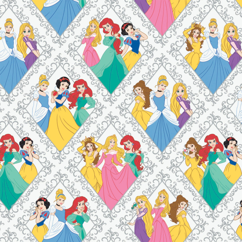 Disney Princess Diamonds Fabric by the yard