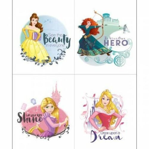 Disney Princess Heart Strong - See The Beauty Panel approx. 36in x 44in Fabric by the panel