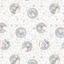 Disney Dumbo Elephant Sentimental Sweet Dumbo Fabric by the yard