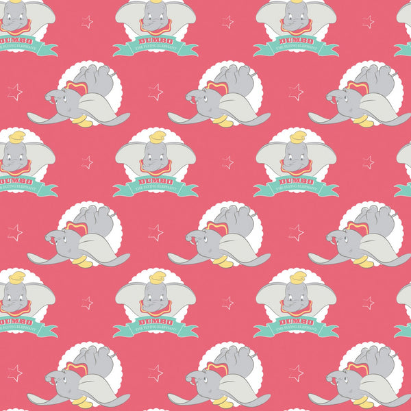 Disney Dumbo in the Circus Flying Elephant Fabric by the yard