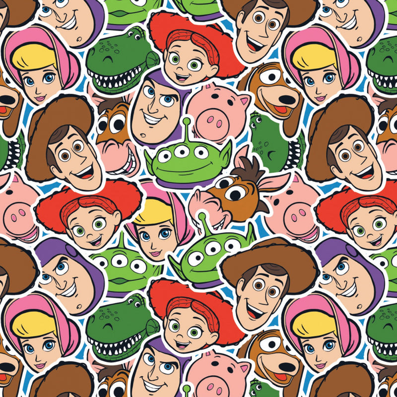 Disney Toy Story Toy Group Fabric by the yard