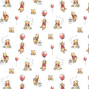 Disney Winnie The Pooh Balloon Fabric by the yard