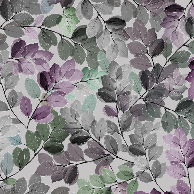 Essence of Pearl Leaves Fabric by the yard