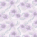 Twilight Garden by Holly Hilt Daisy Roses Fabric by the yard