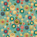 When I am Big Bubble Dots by Leanne Anderson Fabric by the yard