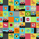 Go Go Dino Dinosaurs Fabric by the yard