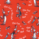 Celebrate Dr Seuss Cat in The Hat Fabric by the yard