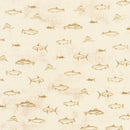 Old Guys Rule Fish Fabric by the yard