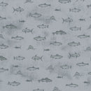 Old Guys Rule Fish Fabric by the yard