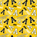 NCAA-Appalachian State Mountaineers Tone on Tone Cotton Fabric by the yard
