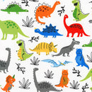 Dino Roar Dinosaurs Fabric by the yard