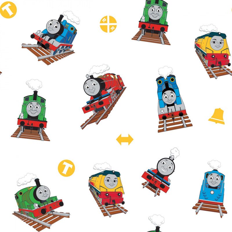 Hasbro Thomas and Friends All Aboard Fabric by the yard