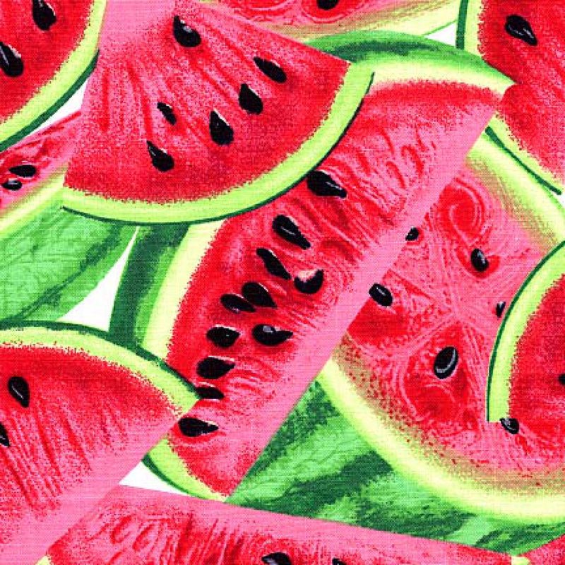 Watermelon Fruit Fabric by the yard