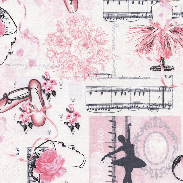Ballet Pink Fabric by the yard