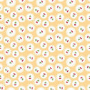 Sew Cherry 2 by Lori Holt Floral Daisy Yellow Fabric by the yard