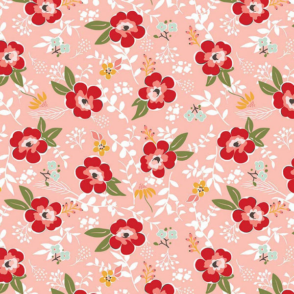 Sweet Prairie by Sedef Imer Floral Daisy Fabric by the yard