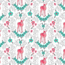 Flora and Fawn Woodland Fabric by the yard