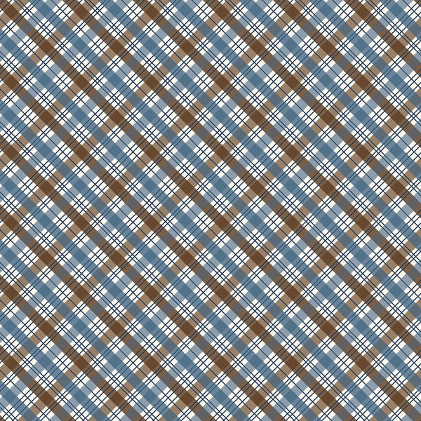 The Great Outdoors Check Plaid Gingham Fabric by the yard