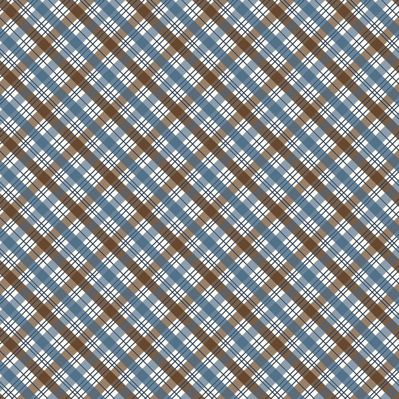 The Great Outdoors Check Plaid Gingham Fabric by the yard